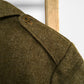 Olive Wool Army Fatigue Crop jacket