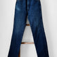 Dark Wash WRANGLER Straight Leg Denim Jeans - Waist 30