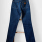 Dark Wash WRANGLER Straight Leg Denim Jeans - Waist 30