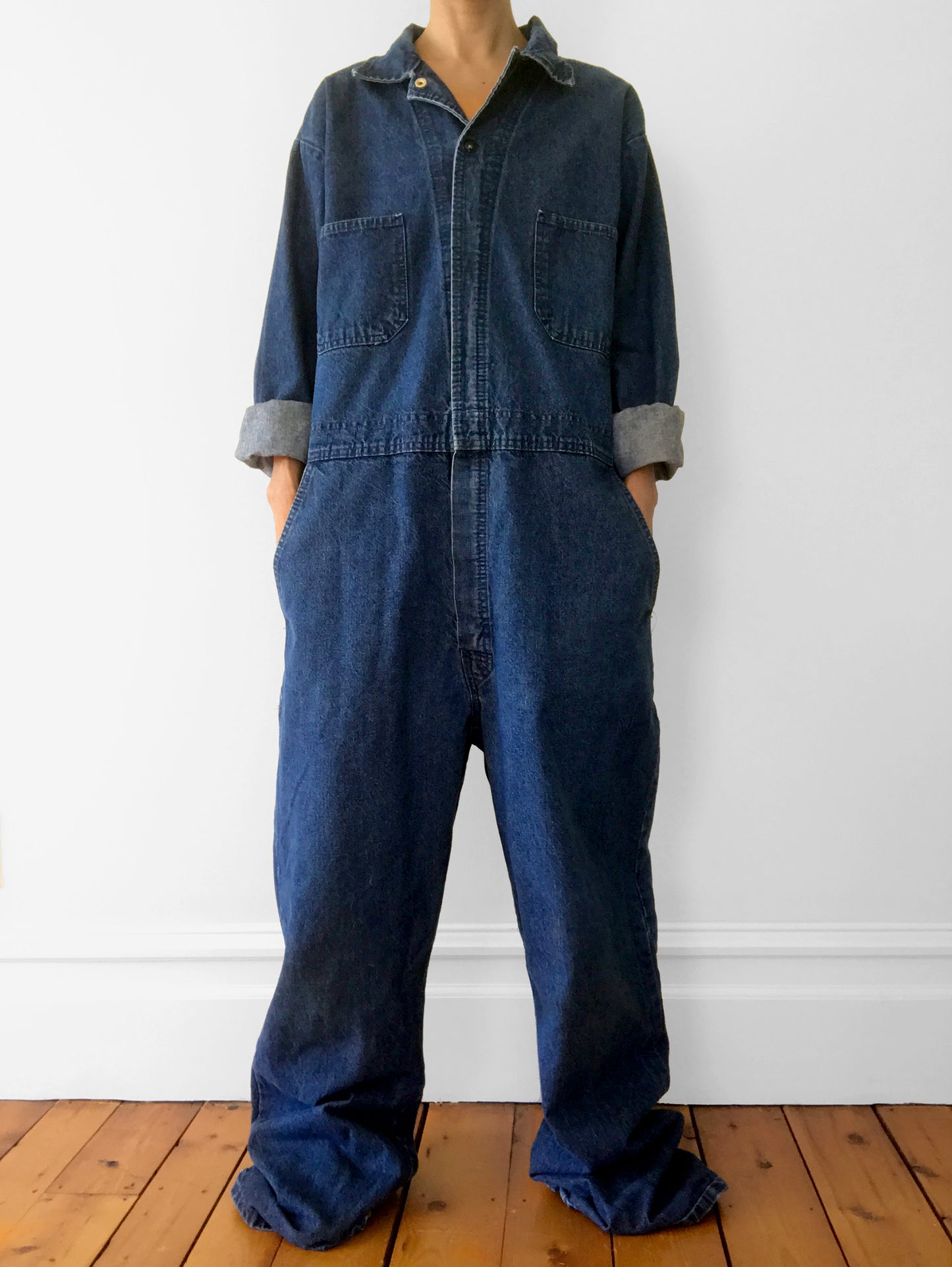 Made in Canada Blue-Jean Denim 3XL Big and Tall Coveralls