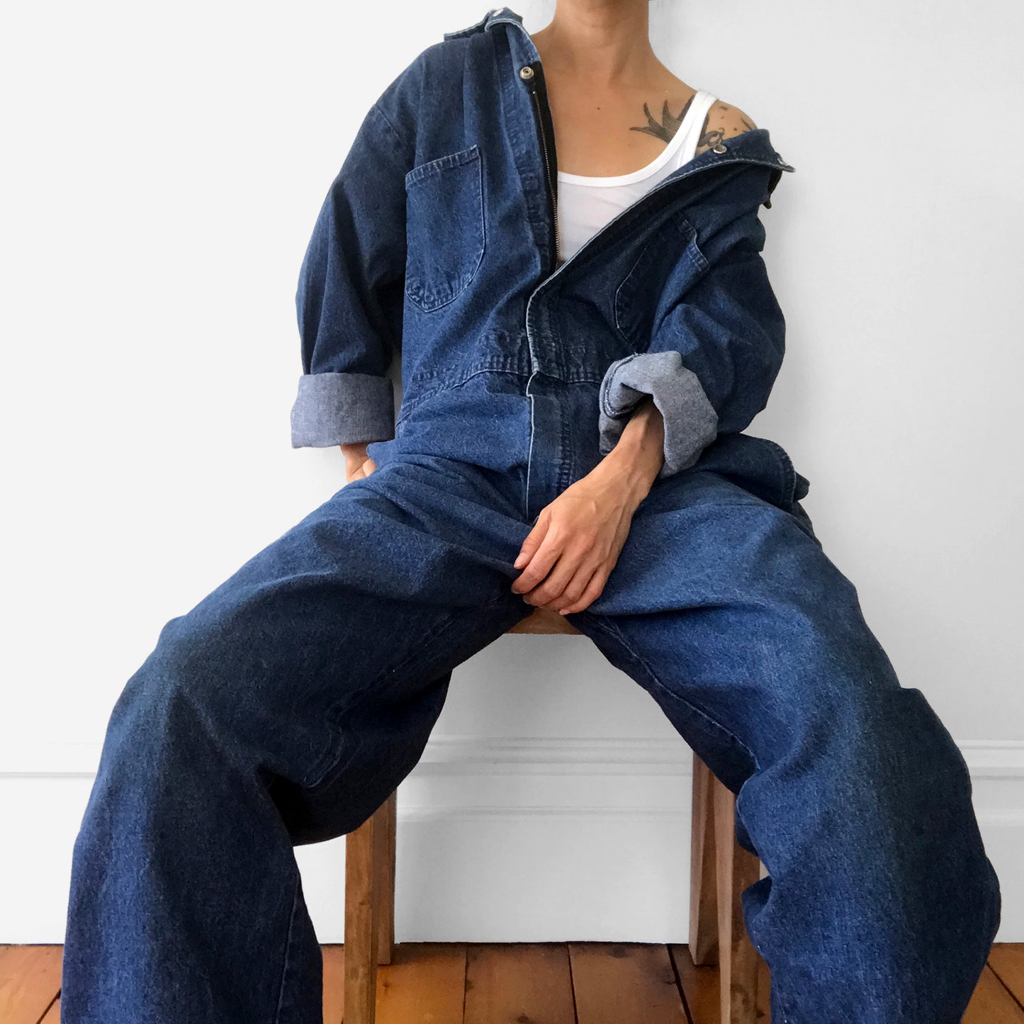 Made in Canada Blue-Jean Denim 3XL Big and Tall Coveralls