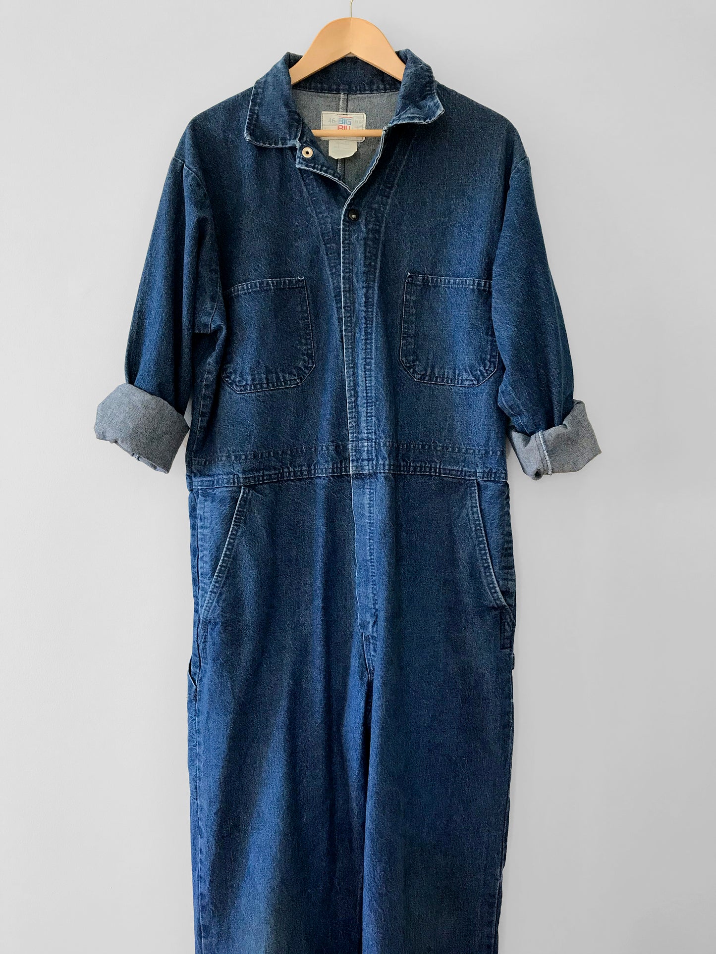 Made in Canada Blue-Jean Denim 3XL Big and Tall Coveralls