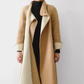 1960s Tan Wool Fleece A-Line Coat