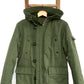 1970s Hooded Quilted Lined Military Parka